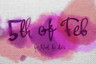 5th of Feb: A Script Font That Earns Its Spot in Real Campaigns