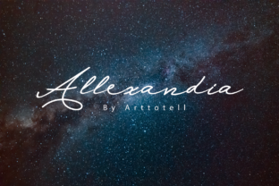 Allexandia: A Handwritten Font That Feels Like It Was Made for Real Brands