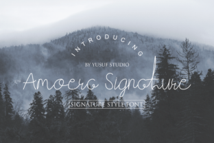 Amoera Signature: A Stylish Handwritten Font for Real Business Branding