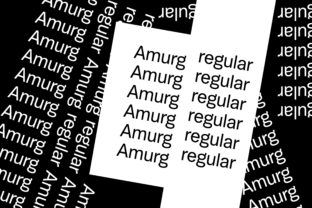 Amurg: A Neo-Grotesque Sans Serif That Earns Its Space