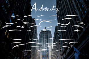 Andronika: A Handwritten Font That Feels Like Real Ink