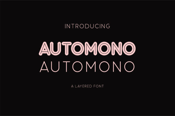 Automono: A Refined Sans Serif Font for Digital Clarity