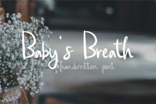 Baby’s Breath: A Delicate Script Font for Thoughtful Web Branding