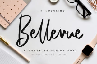 Bellevue Script: A Handwritten Font That Makes Your Campaign Feel Human