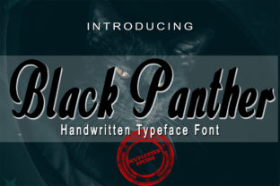 Black Panther Font: A Handwritten Typeface That Elevates Your Brand