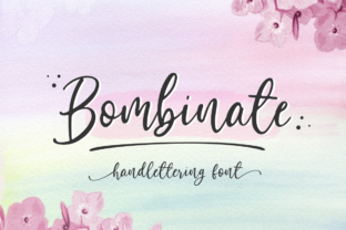 Bombinate: A Modern Handwritten Font for Editorial Elegance