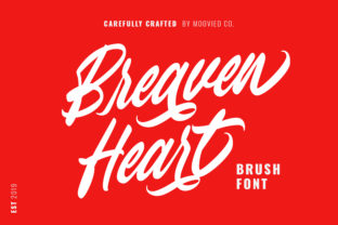 Bravenheart: A Bold Handwritten Font for Scroll-Stopping Marketing