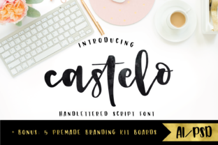 Castelo Script: A Handwritten Font That Elevates Real Web Projects