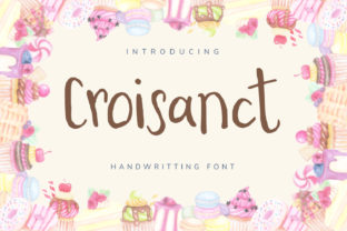 Croisanct: A Sweet Handwritten Font for Brand Warmth