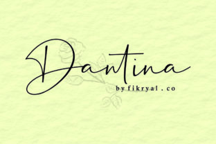 Dantina: A Handwritten Font That Makes Your Brand Feel Thoughtfully Crafted