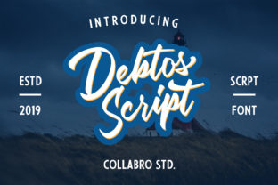 Debtos: A Script Font That Earns Its Place in Real Campaigns