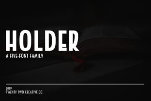 Holder Family: A Thoughtful Sans Serif for Editorial Design
