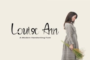 Louise Ann: A Handwritten Font for Elegant Digital Identity
