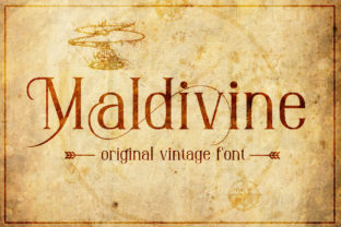 Maldivine: A Blackletter Font That Feels Like a Design Secret