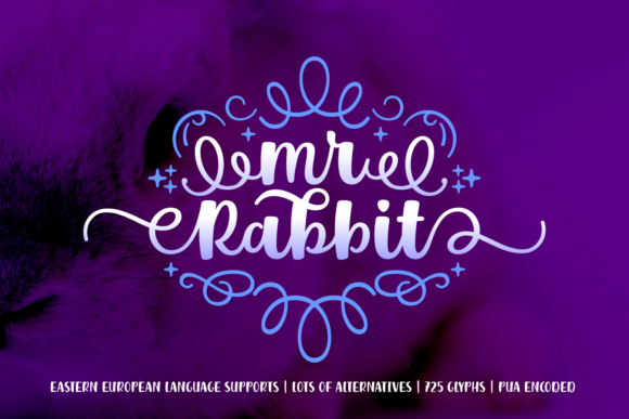 Mr. Rabbit: A Festive Script Font That Feels Like a Handwritten Invitation