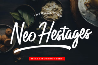 Neo Hestages: A Brush Script Font That Feels Like Hand-Drawn Confidence