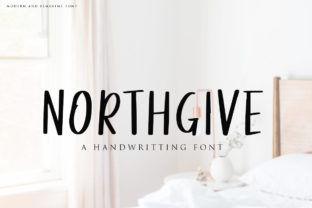 Northgive: A Cheerful Brush Script Font for Digital Branding
