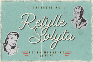 Retylle Solyta Script: A Thoughtful Script Font for Warm, Timeless Layouts