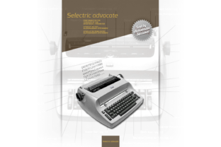 Selectric Advocate: A Retro Slab Serif Font That Elevates Your Brand