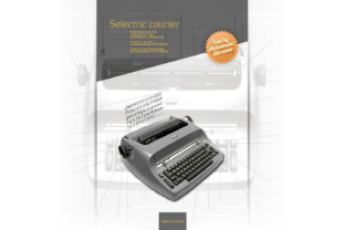 Selectric Courier: A Slab Serif Font for Vintage-Inspired Campaigns