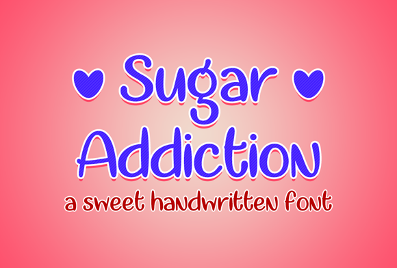 Sugar Addiction: A Sweet Script Font for Thoughtful Design