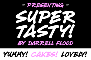Super Tasty: A Bold Organic Script Font for Scroll-Stopping Brand Content