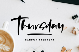 Thursday: A Modern Handwritten Font for Digital Branding