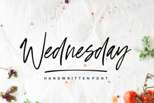 Wednesday Vibes: A Modern Handwritten Typeface for Editorial Warmth
